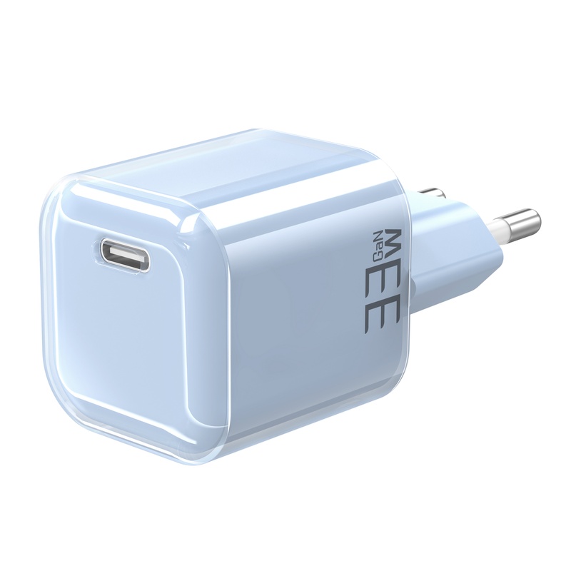 GS-30W0317 30W / 33W 1C Mini Transparent Dual-Color GaN Gallium Nitride