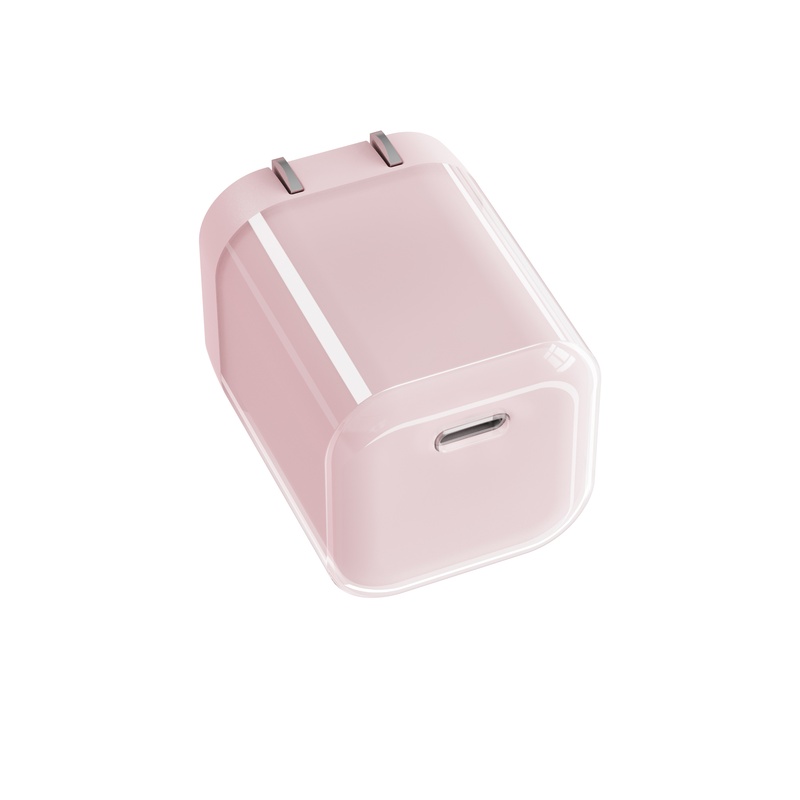 GS-30W0317 30W / 33W 1C Mini Transparent Dual-Color GaN Gallium Nitride